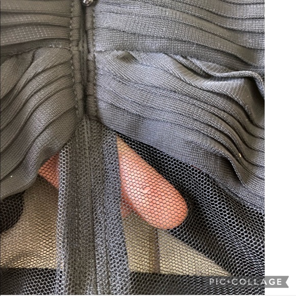 NWOT Betsy & Adams Sleeveless Cutout Gown - Picture 15 of 15